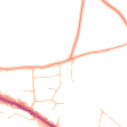 Daytime road noise heatmap for NR8 6DS