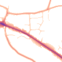 Daytime road noise heatmap for NR8 6DX
