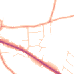 Daytime road noise heatmap for NR8 6EA