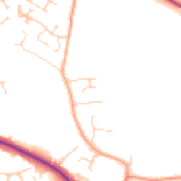 Daytime road noise heatmap for NR8 6ES