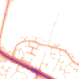 Daytime road noise heatmap for NR8 6FS