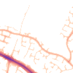 Daytime road noise heatmap for NR8 6GP