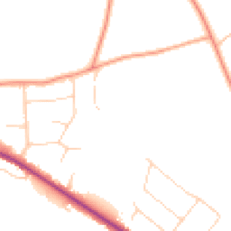 Daytime road noise heatmap for NR8 6HE