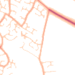 Daytime road noise heatmap for NR8 6HG