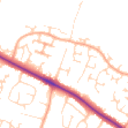 Daytime road noise heatmap for NR8 6LR