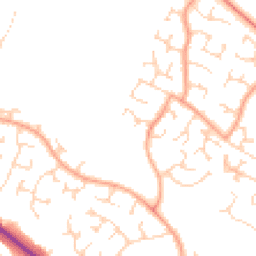 Daytime road noise heatmap for NR8 6XN