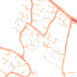 Daytime road noise heatmap for NR8 6XY