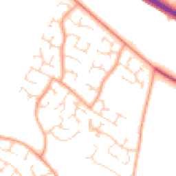 Daytime road noise heatmap for NR8 6YA