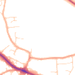 Daytime road noise heatmap for NR8 7AB