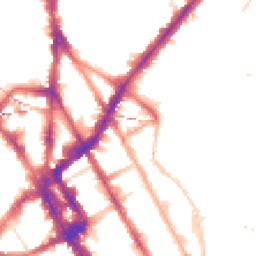 Night-time road noise heatmap for NW1 0TE