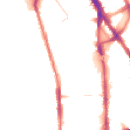 Night-time road noise heatmap for NW1 4BY