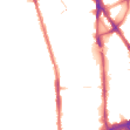 Night-time road noise heatmap for NW1 4DB