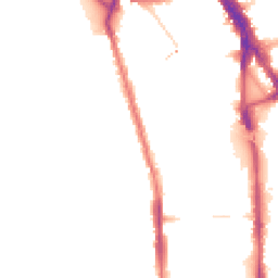 Night-time road noise heatmap for NW1 4HN