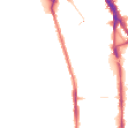 Night-time road noise heatmap for NW1 4HS