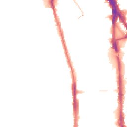 Night-time road noise heatmap for NW1 4NA