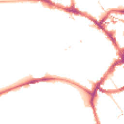 Night-time road noise heatmap for NW1 7TS