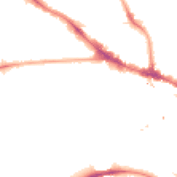 Night-time road noise heatmap for NW1 8JA