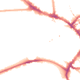 Night-time road noise heatmap for NW1 8LG