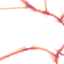 Night-time road noise heatmap for NW1 8LH