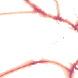 Night-time road noise heatmap for NW1 8LJ