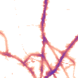Night-time road noise heatmap for NW1 8PS