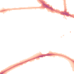 Night-time road noise heatmap for NW1 8TN