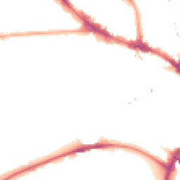 Night-time road noise heatmap for NW1 8TU