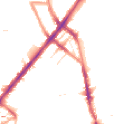 Night-time road noise heatmap for NW1 9BS