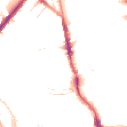 Night-time road noise heatmap for NW1 9YJ