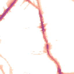 Night-time road noise heatmap for NW1 9YP