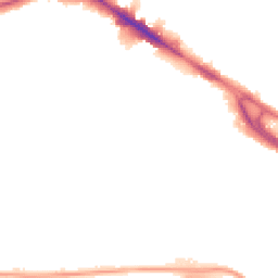 Night-time road noise heatmap for NW10 0AL