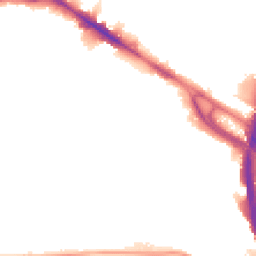 Night-time road noise heatmap for NW10 0BJ