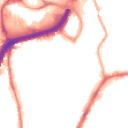 Night-time road noise heatmap for NW10 0BN