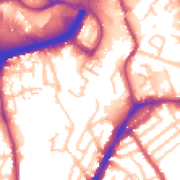 Daytime road noise heatmap for NW10 0BW