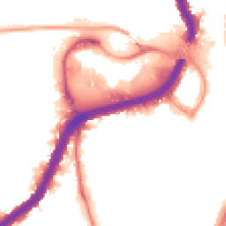 Night-time road noise heatmap for NW10 0JR