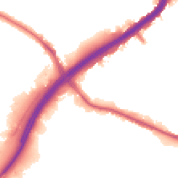 Night-time road noise heatmap for NW10 0QY