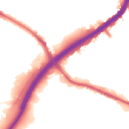 Night-time road noise heatmap for NW10 0RU