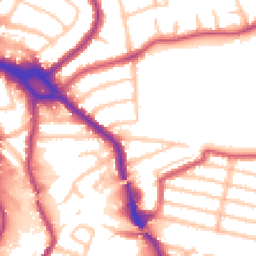 Daytime road noise heatmap for NW10 1AA