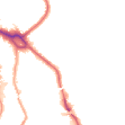 Night-time road noise heatmap for NW10 1AA