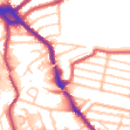 Daytime road noise heatmap for NW10 1BA