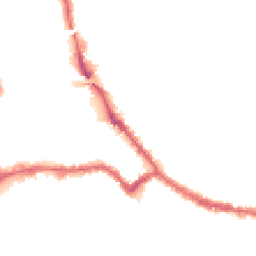 Night-time road noise heatmap for NW10 1BD