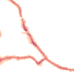 Night-time road noise heatmap for NW10 1BG