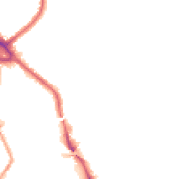 Night-time road noise heatmap for NW10 1BT