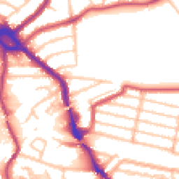 Daytime road noise heatmap for NW10 1BU