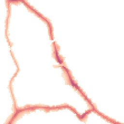 Night-time road noise heatmap for NW10 1DY