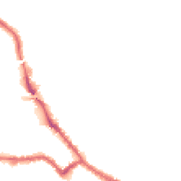 Night-time road noise heatmap for NW10 1NU