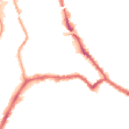 Night-time road noise heatmap for NW10 2DX
