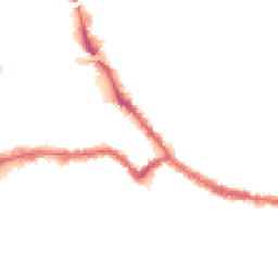 Night-time road noise heatmap for NW10 2EE