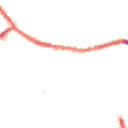 Night-time road noise heatmap for NW10 2FA