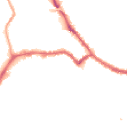 Night-time road noise heatmap for NW10 2JE